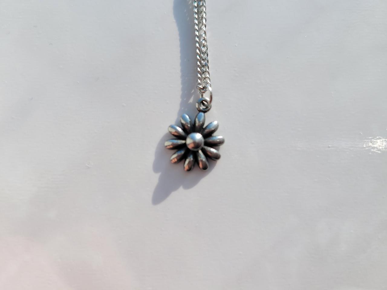 써지컬스틸 미니 꽃 여자 팬던트 목걸이 선물