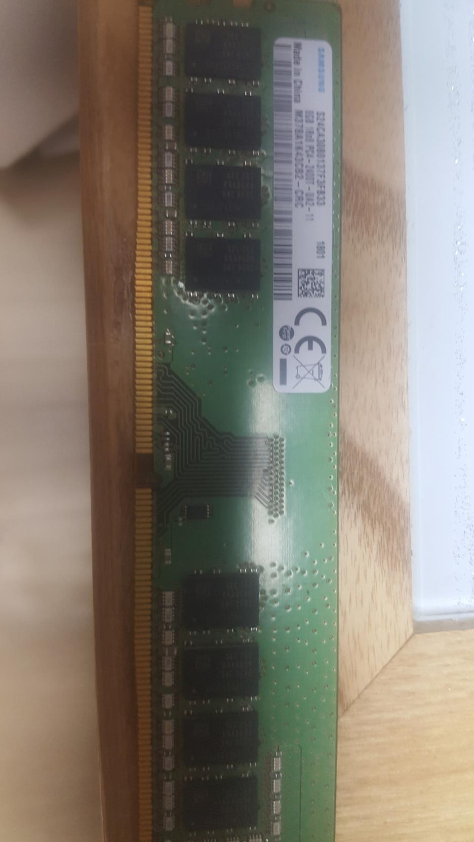 삼성 DDR4 19200 8G RAM 램 메모리 팝니다