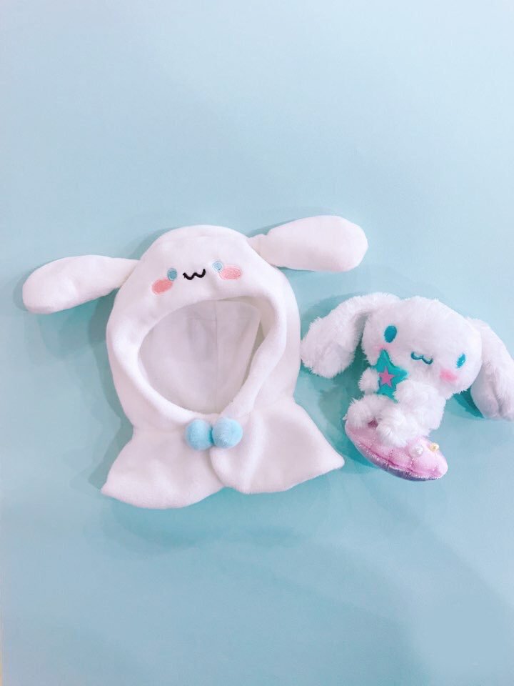 산리오시나모롤망토코코넛케이프소품쿠키네옷장20cm인형옷구누이앙스타빵빵덕모자