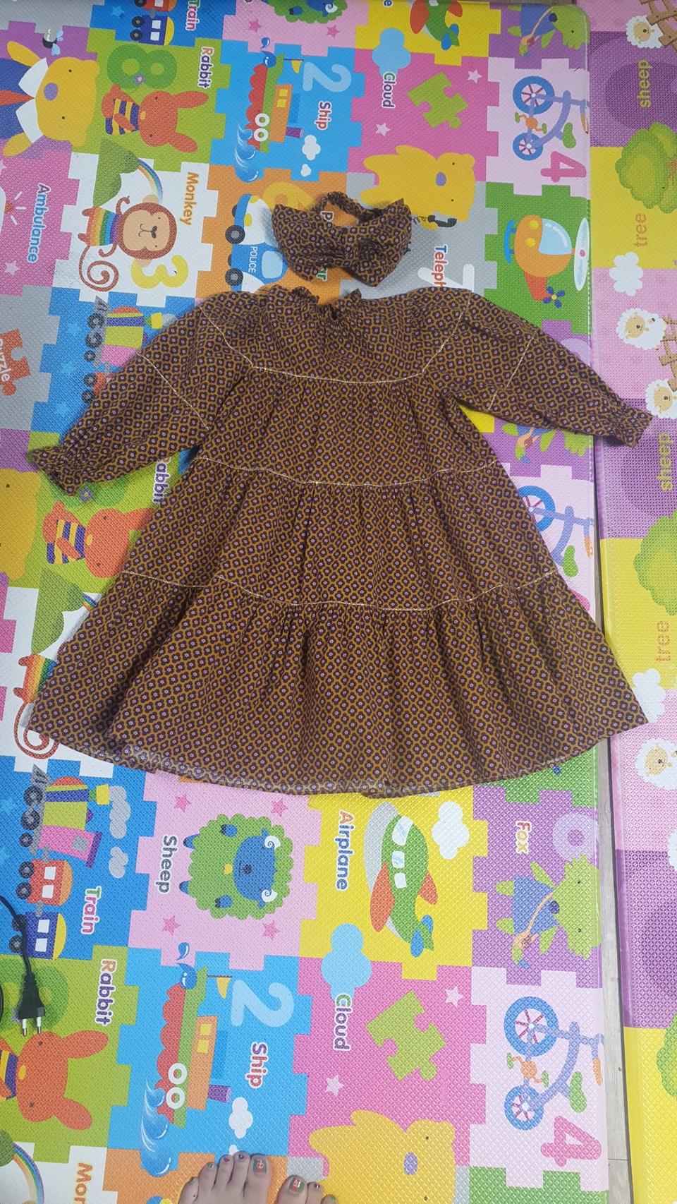 에이리틀 헤어밴드셋 원피스