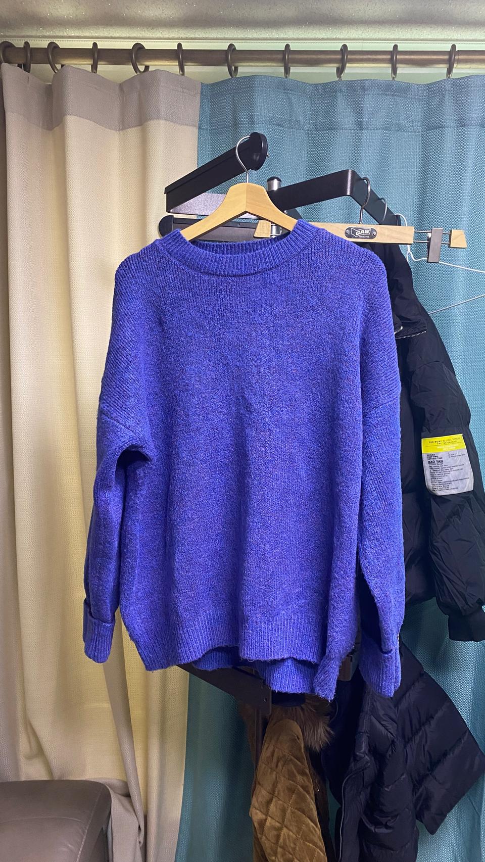 박시핏 빅사이즈니트 55~77 새것 남여공용