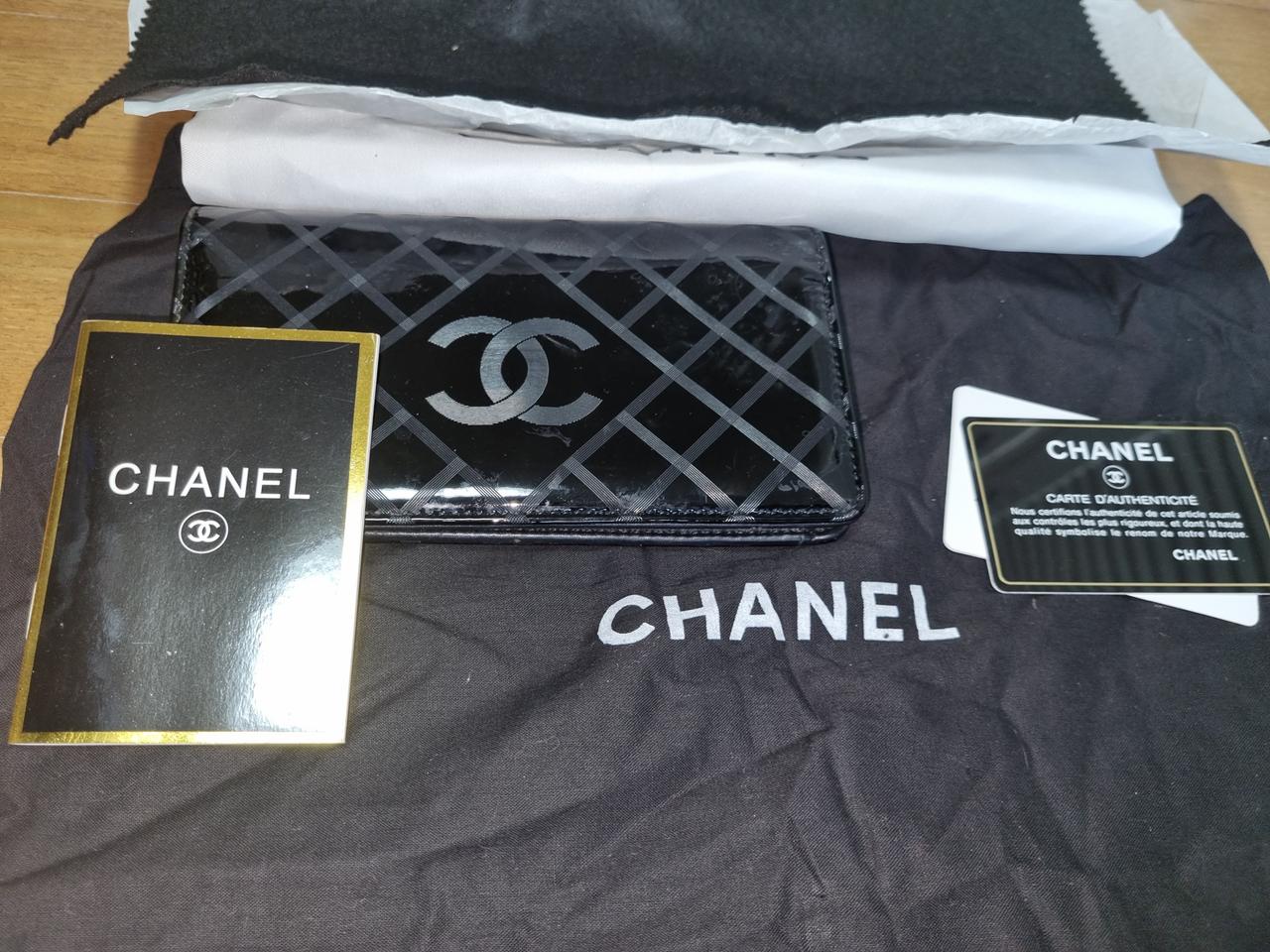 샤넬블랙장지갑