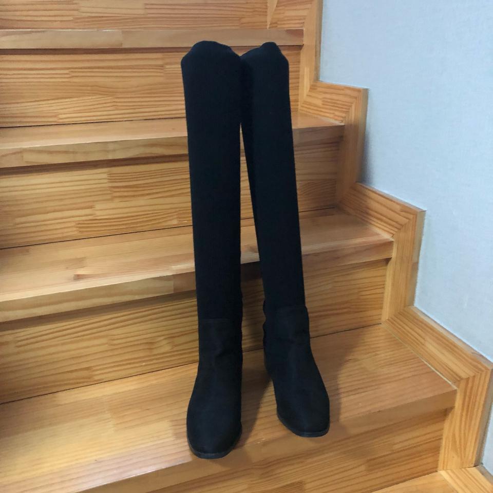 니트 니하이(니삭스) 부츠