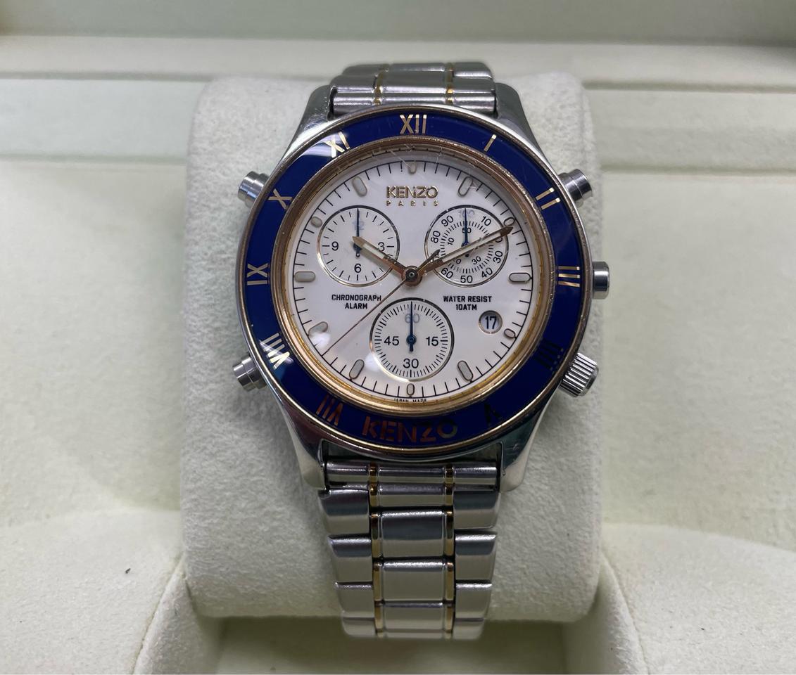 KENZO PARIS 크로노그래프 빈티지 쿼츠