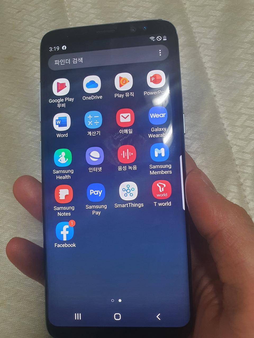 갤력시 s8  거의 새상품