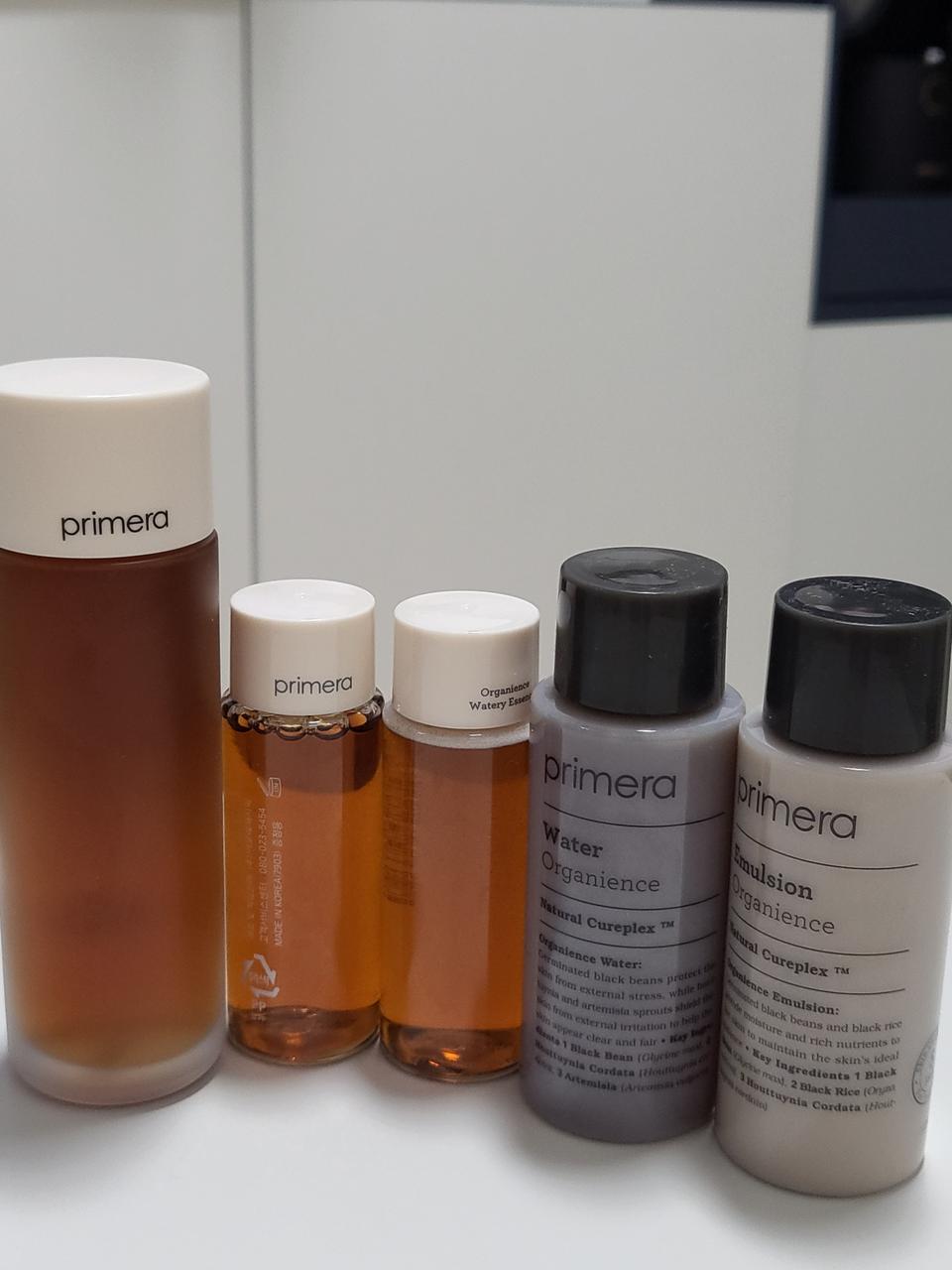 프리메라 오가니언스 스킨에멀젼에센스  여행set