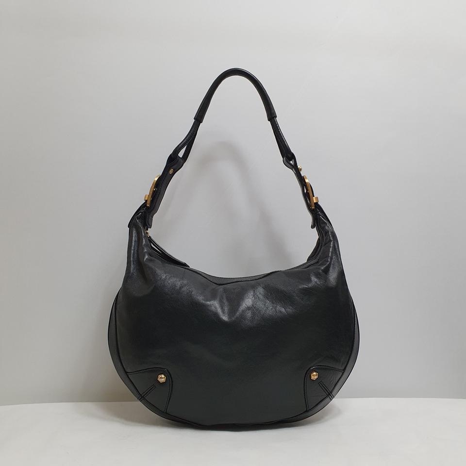 정품) 발리 레더 호보 숄더백