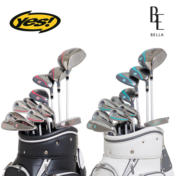 벨라 여성용 골프채 풀세트 예스골프코리아 정품 !!