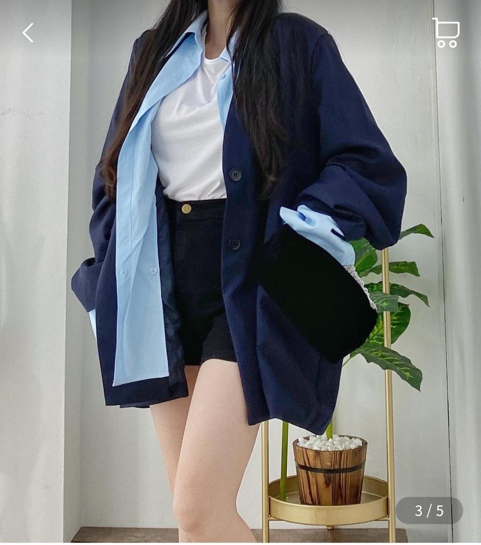 배색자켓88까지가능