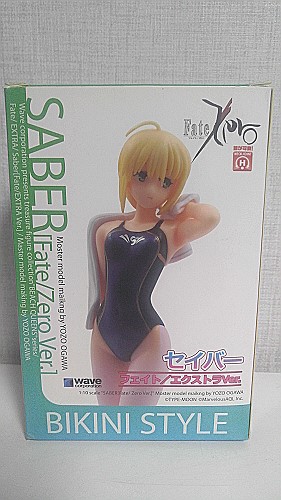 페이트 제로버전 세이버 수영복버전 미소녀 피규어