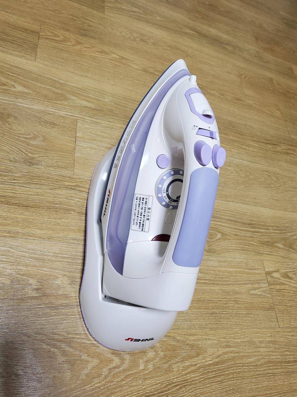 무선 스팀 다리미(신일제품)