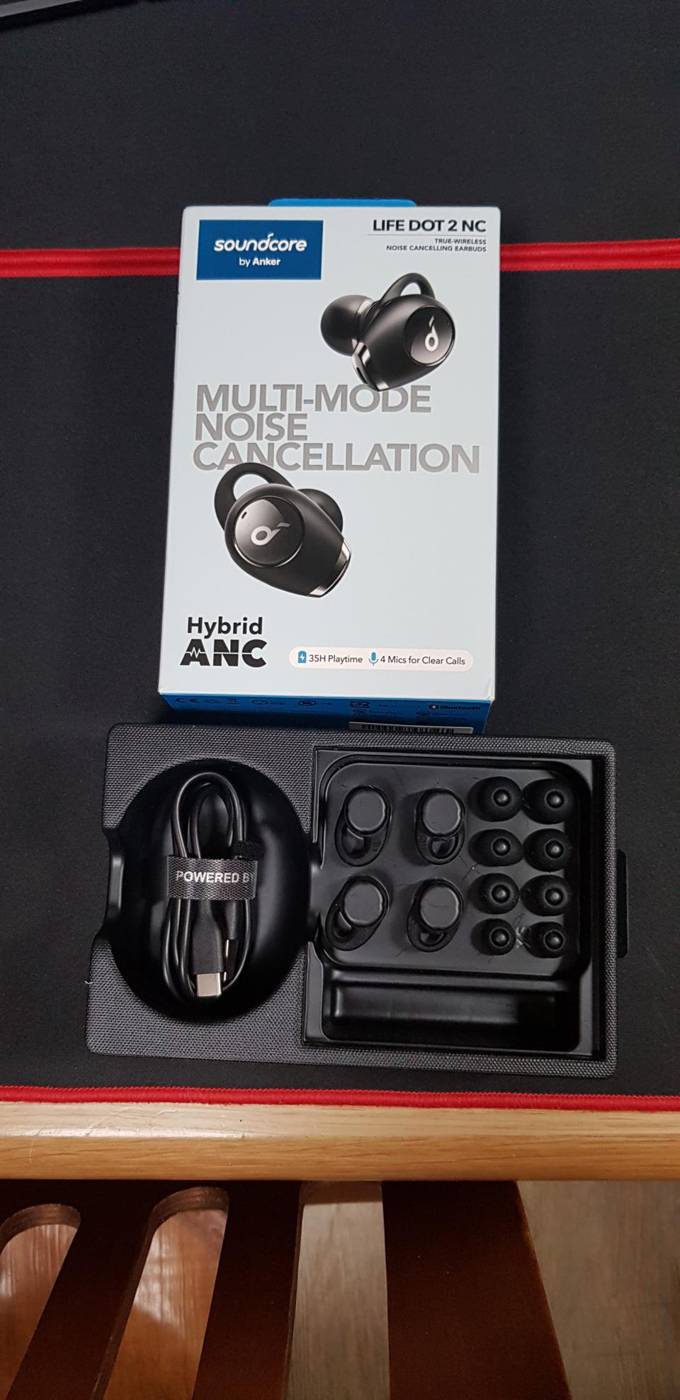 [개봉]앤커 사운드코어 라이프 닷2 ANC 블루투스 이어폰