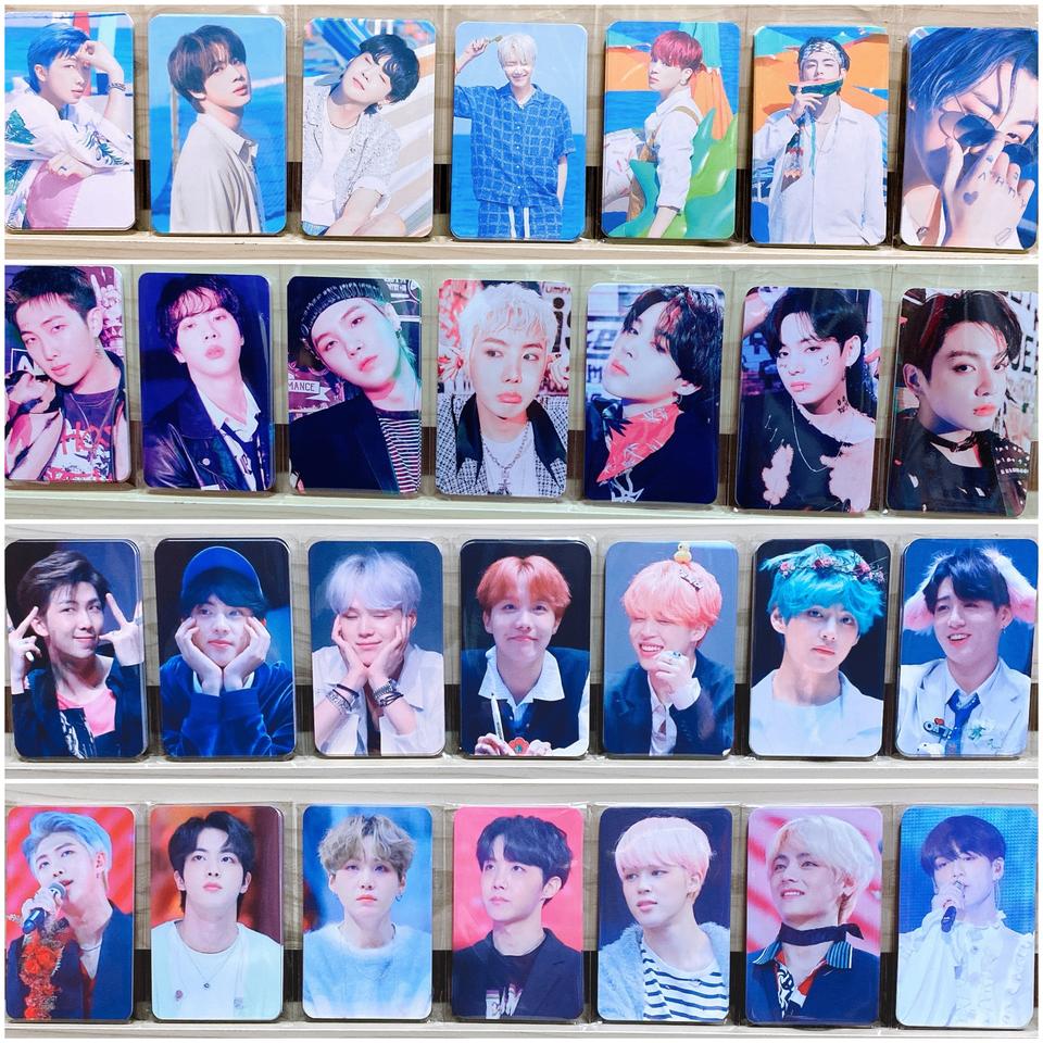 방탄 떡메 메모패드 비공굿 포카 판스 도무송 엽서 랜봉 랜박