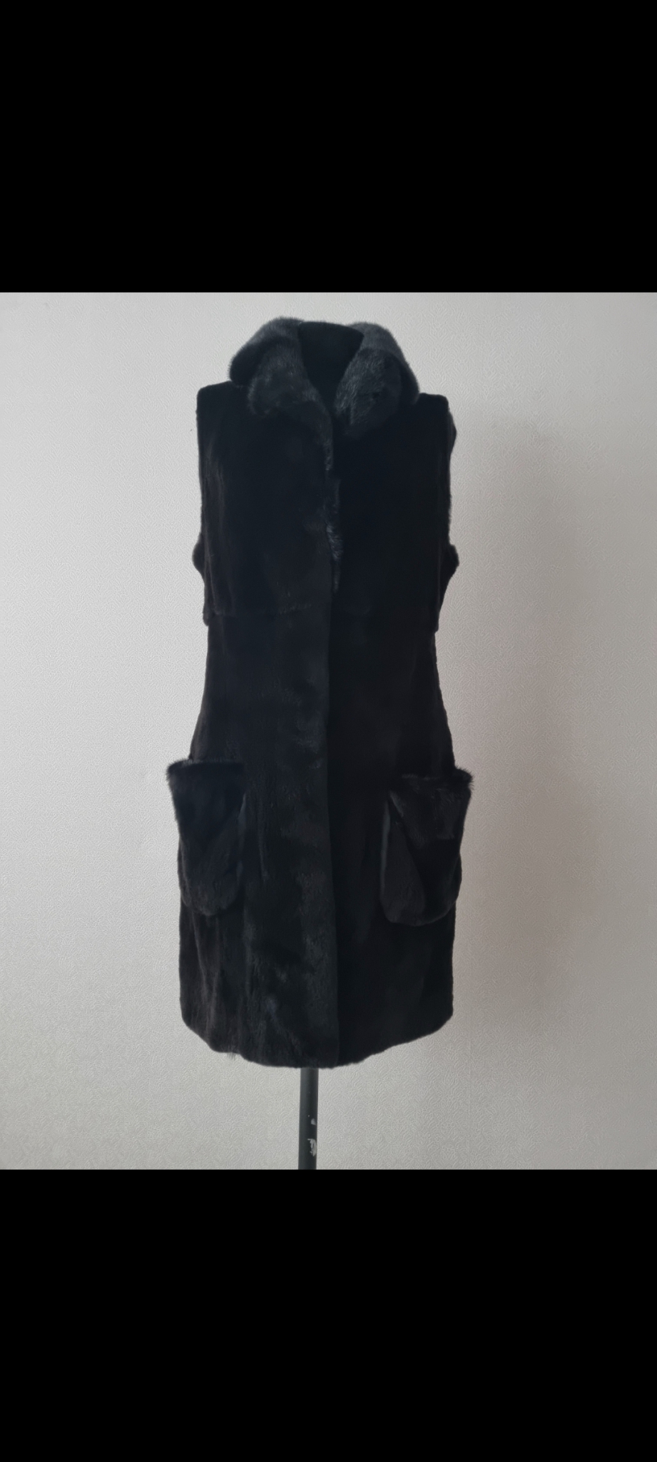 코펜하겐 버건디휘메일 밍크가격내림