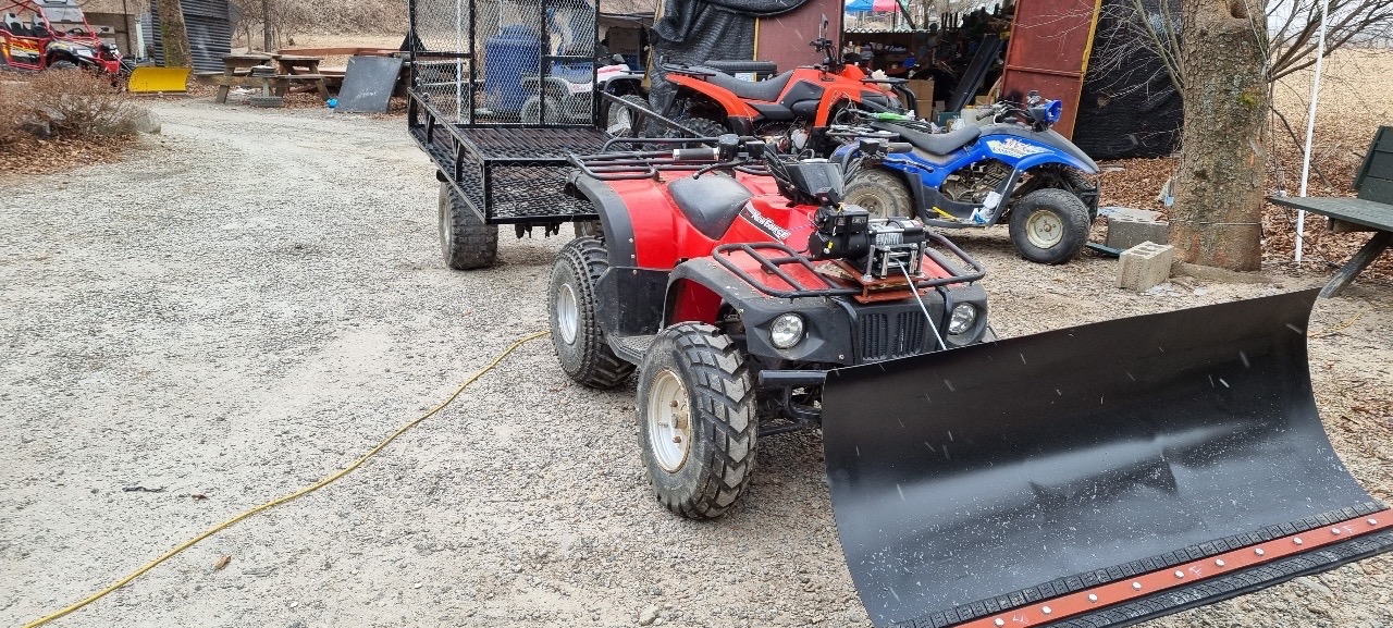 ATV뉴포스125/150cc 제설용 바이크판매합니다.