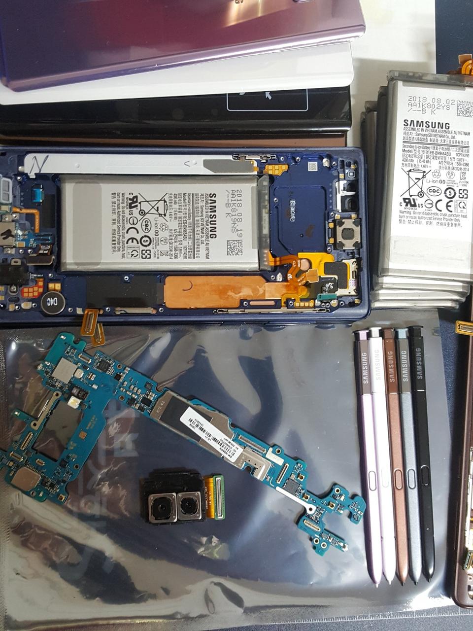 스마트폰 각종 부품 (노트20,노트10,노트9,노트8,노트7..)