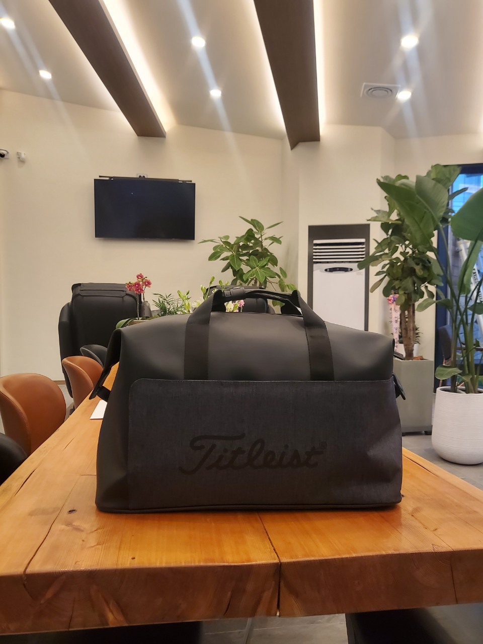 검정색 골프가방 보스턴백