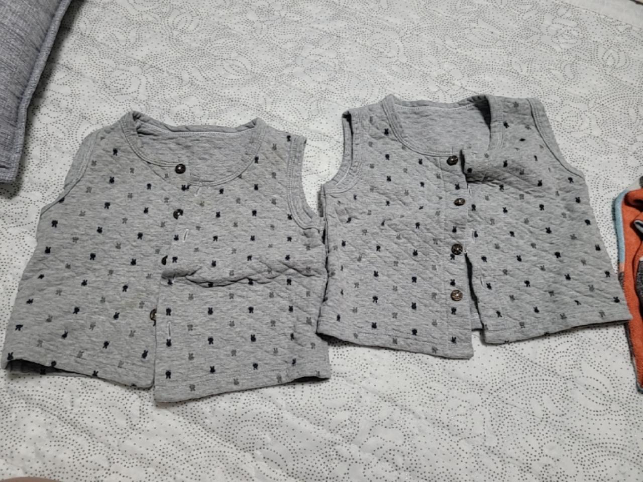 아기실내조끼 2개일괄