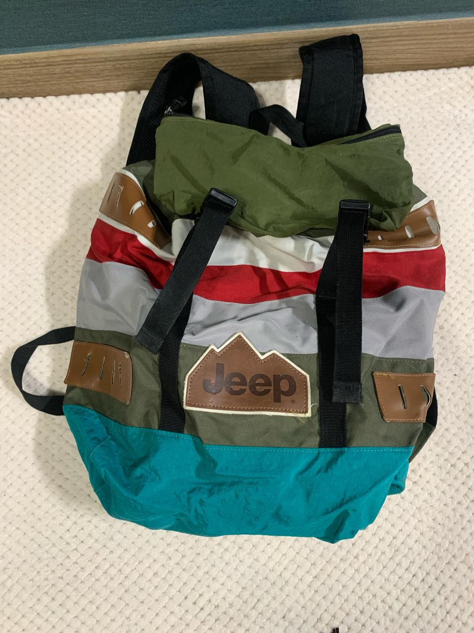 정품 지프 백팩 가방