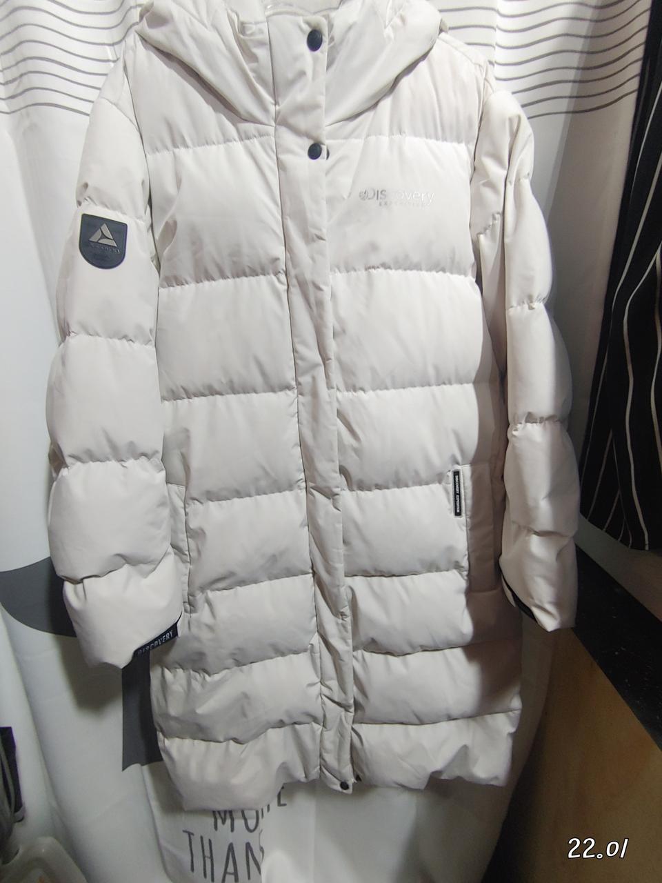 디스커버리 롱패딩 105사이즈