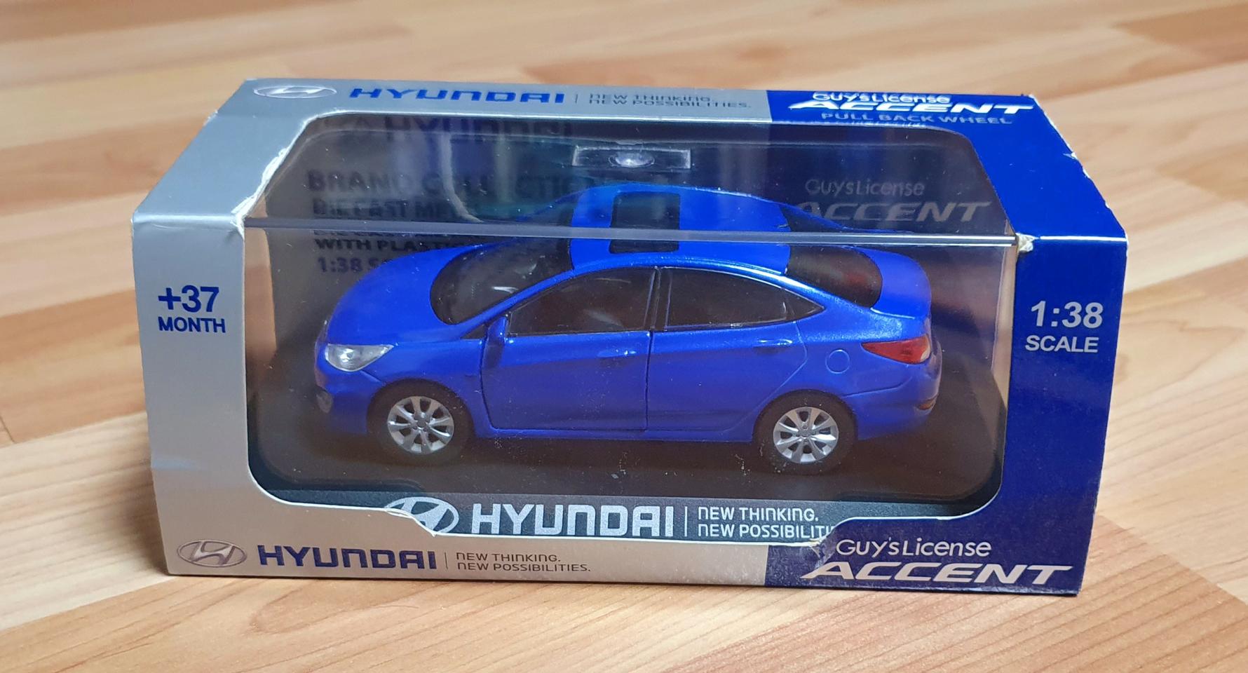 현대(HYUNDAI) 엑센트(ACCENT) 미니카 판매합니다.