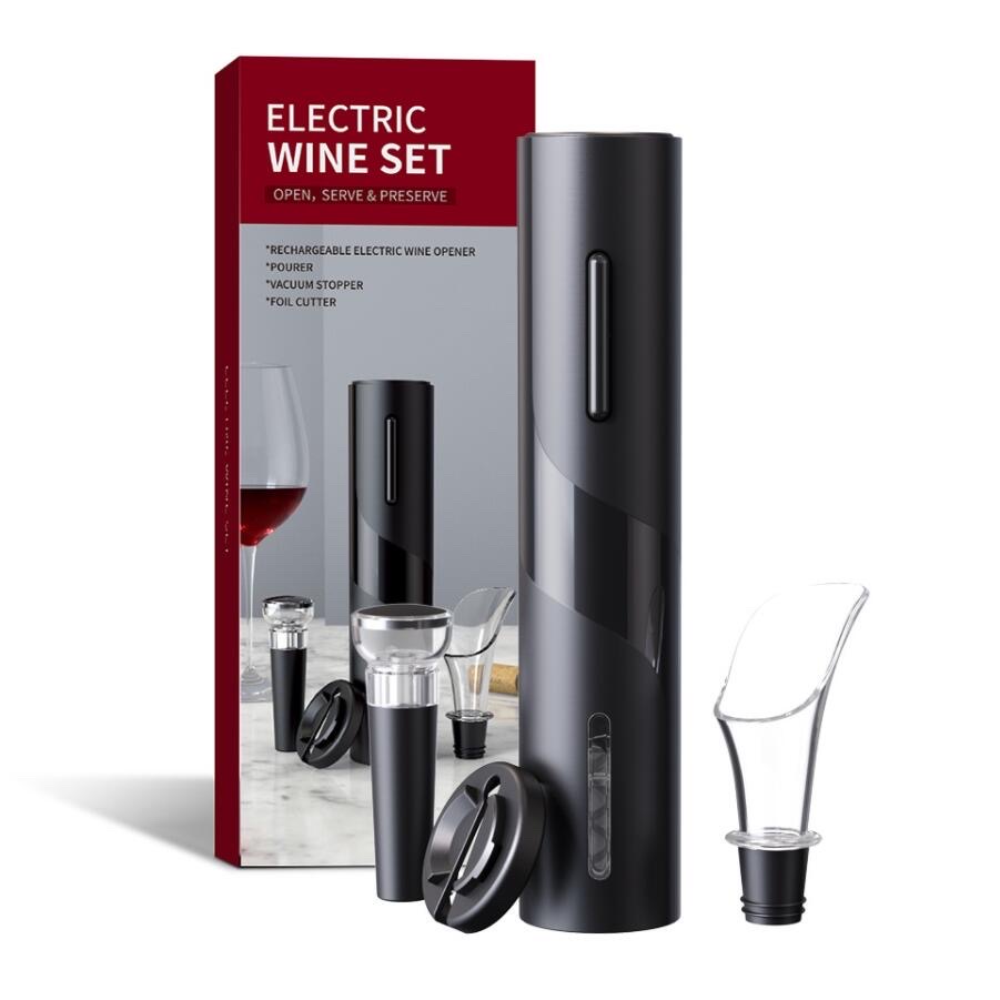 전동 와인오프너 4종세트 건전지용