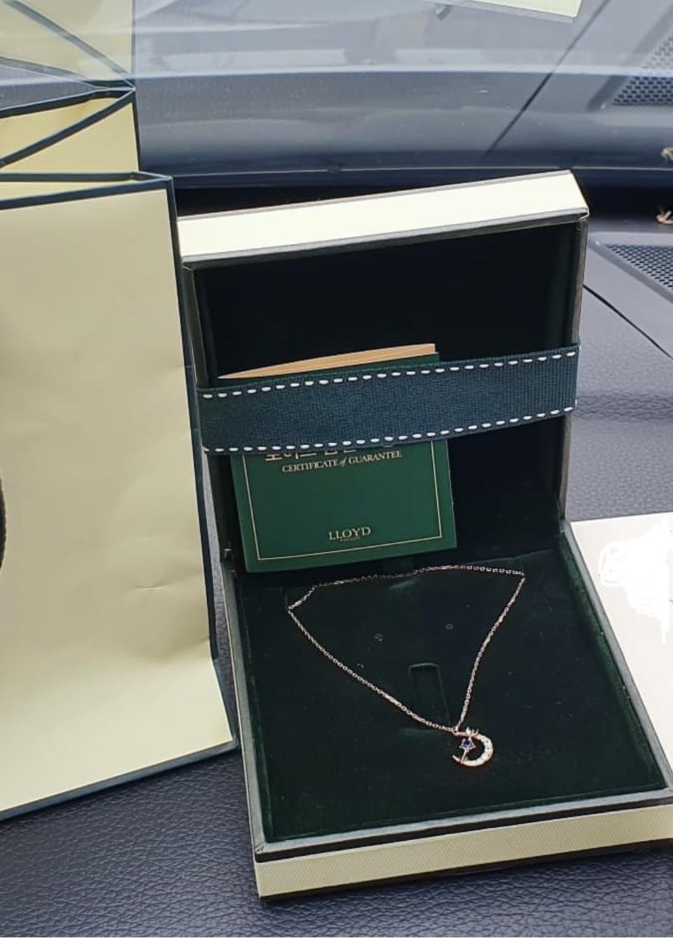 로이드 14k 목걸이