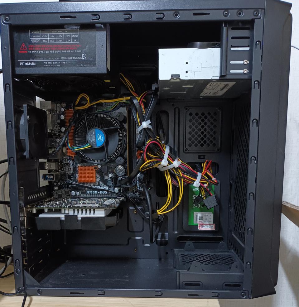 g3900/4g/gtx1050 2g/240g ssd 컴퓨터