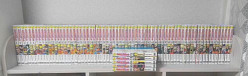 A급 단순개봉 나루토 만화책 세트 소장용 1-72완