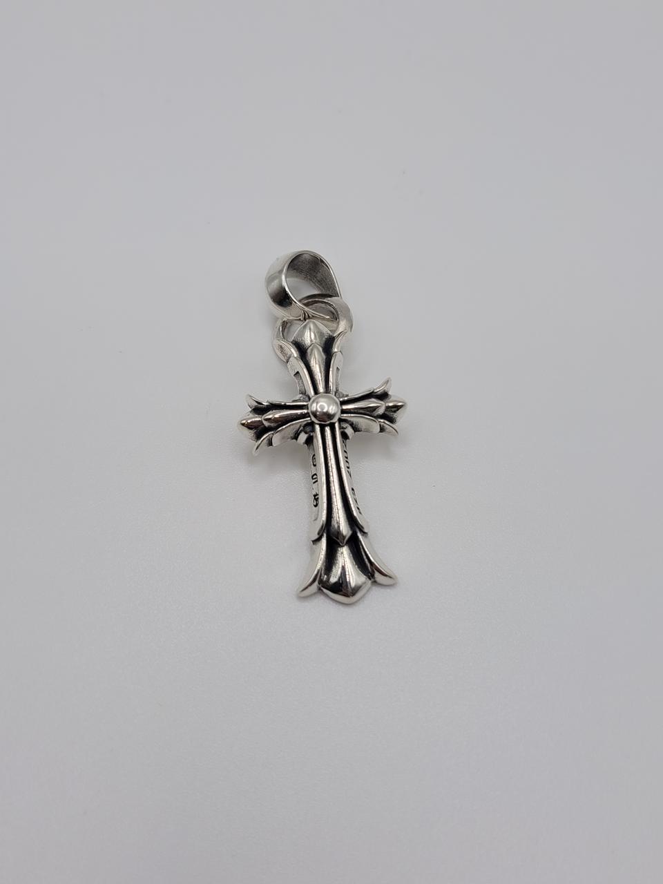 3.7돈 925실버 십자가 목걸이 팬던트