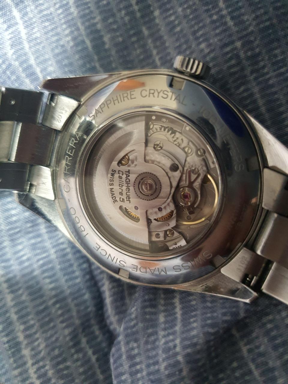 테그호이어 까레라 wv211n  오토 시계