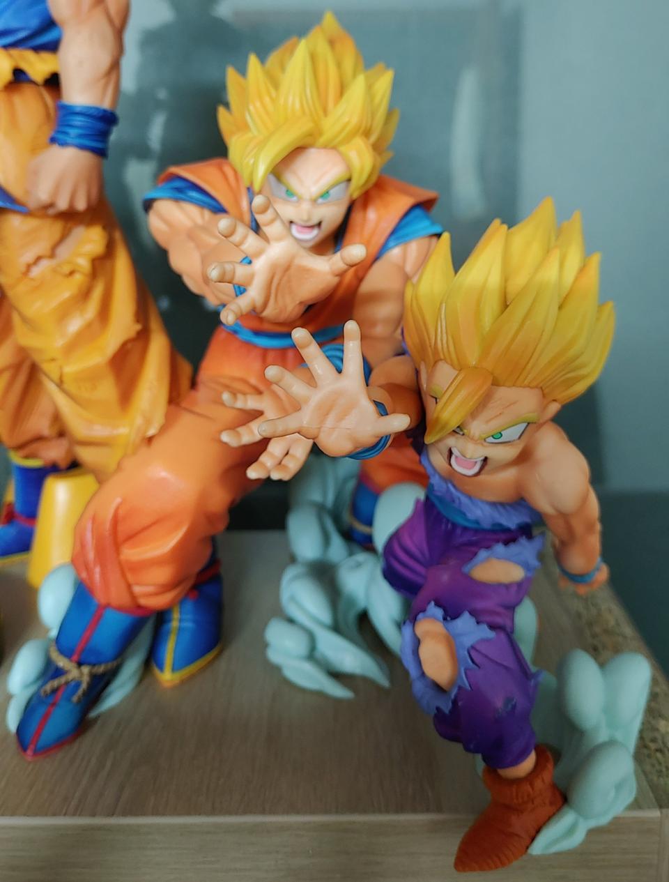 드래곤볼 제일복권 손오공, 손오반 부자 에네르기파 피규어