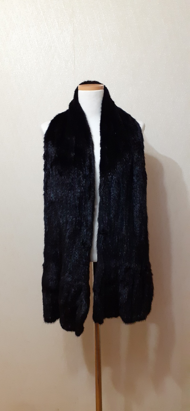 여성 밍크 목도리 팝니다.