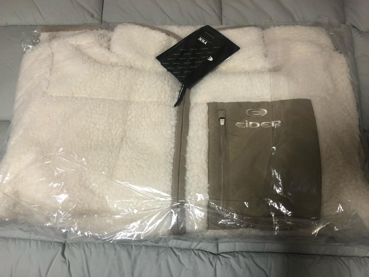 [우체국/택포] 아이더 그리드 플리스 자켓 크림 L