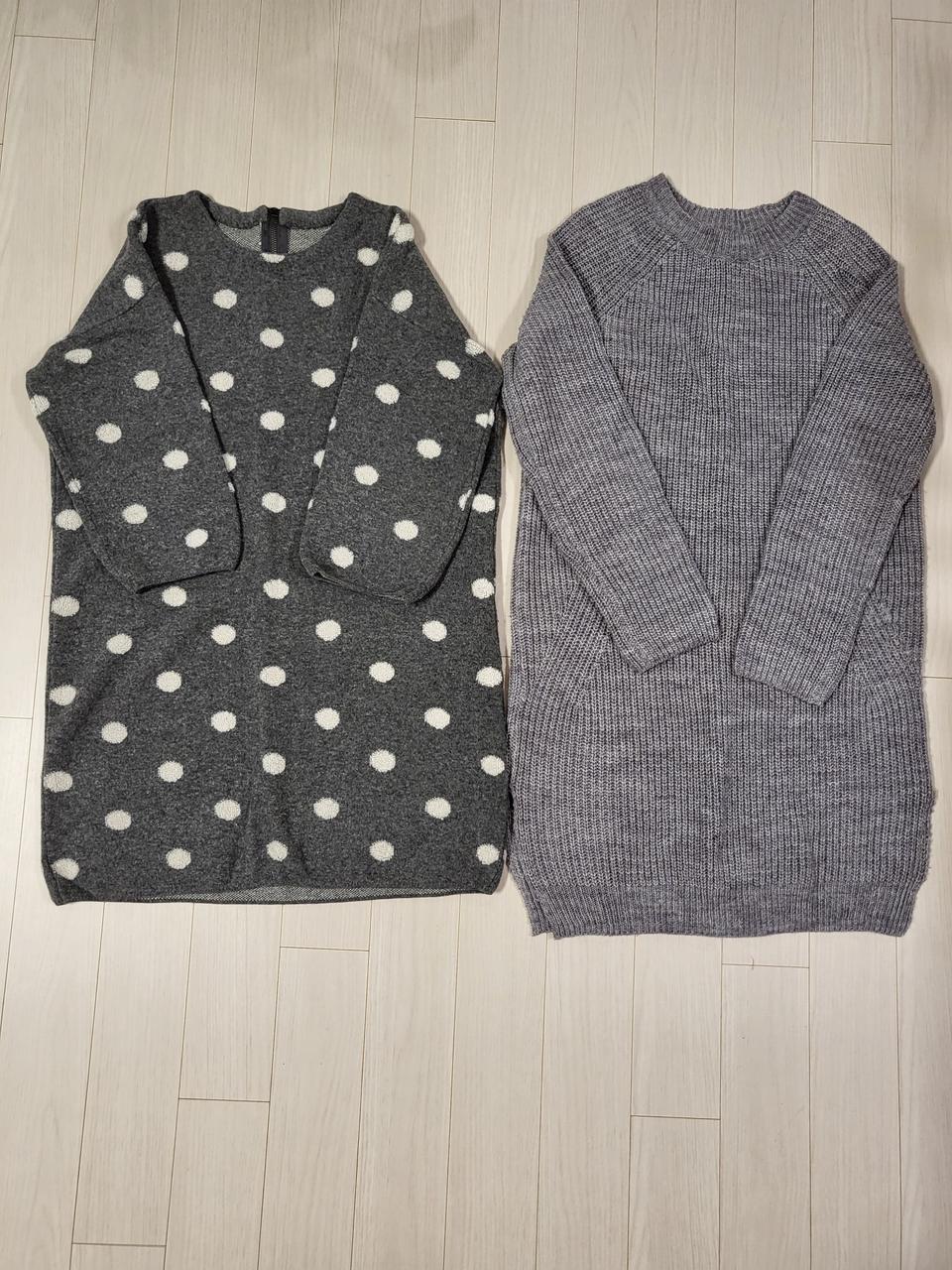 여성 겨울 롱니트티 55