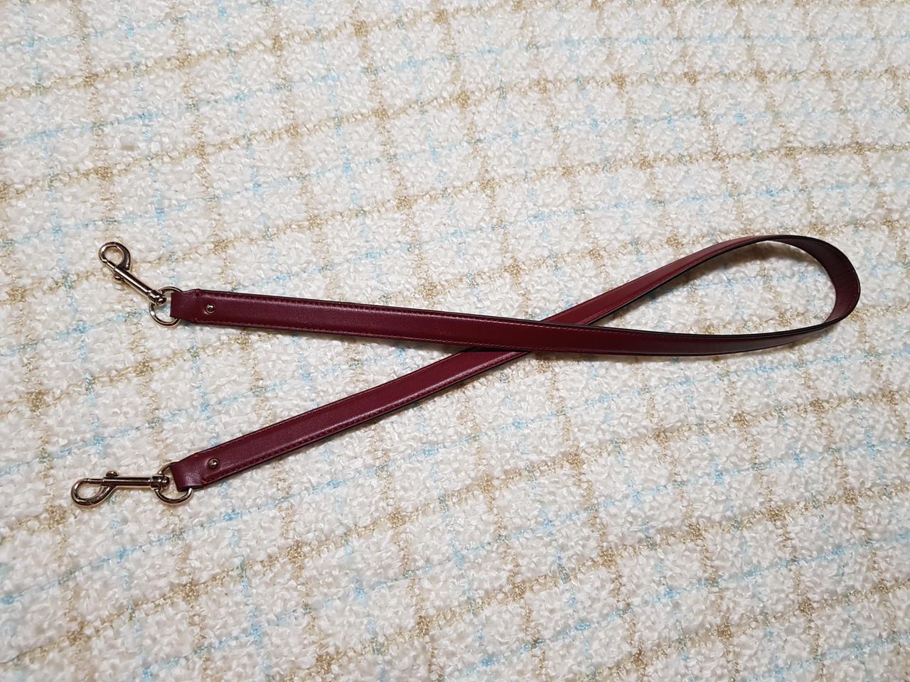 코치 정품 가죽끈,코치가죽스트랩