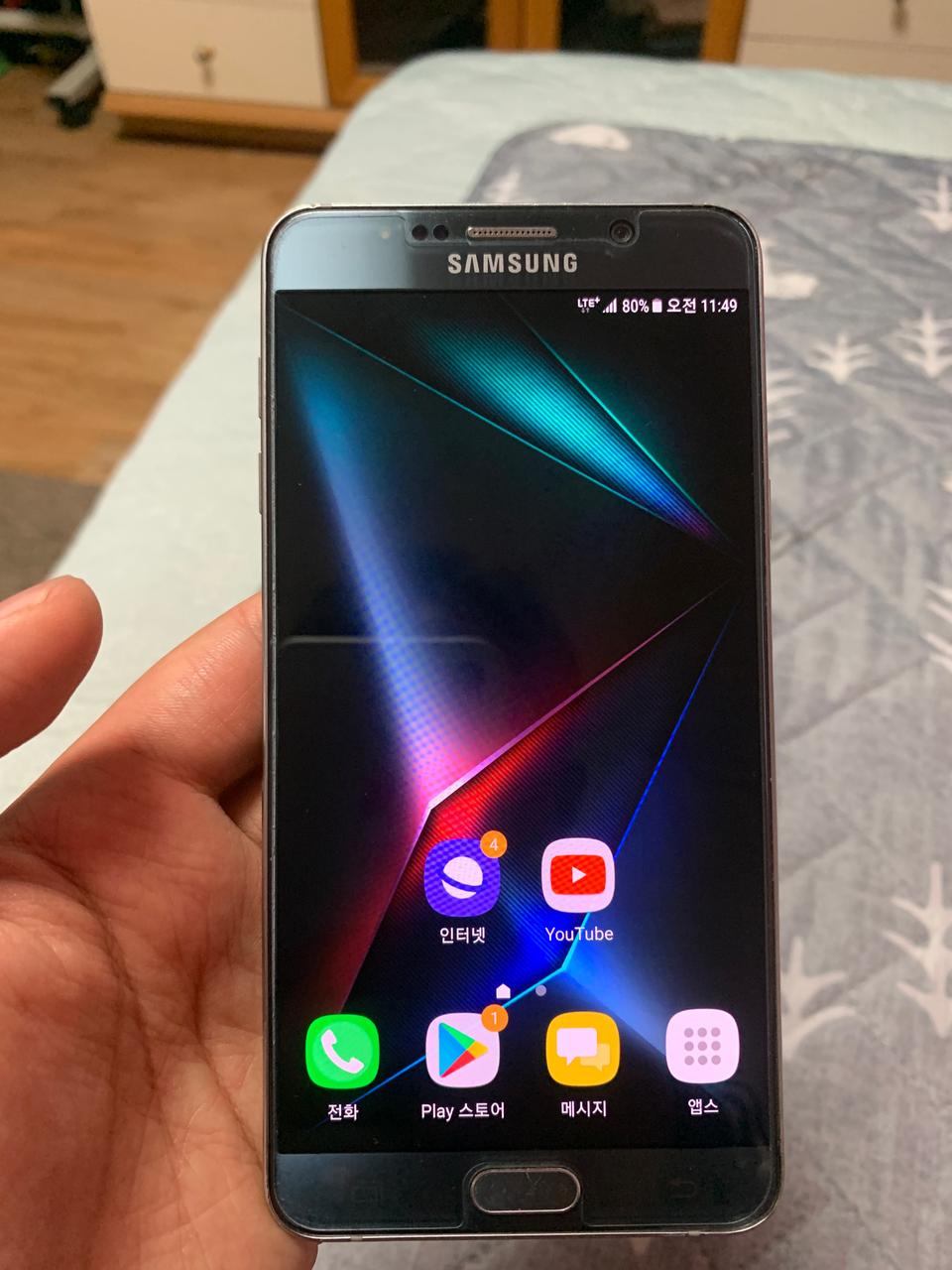 갤럭시노트5 메탈실버 공기계