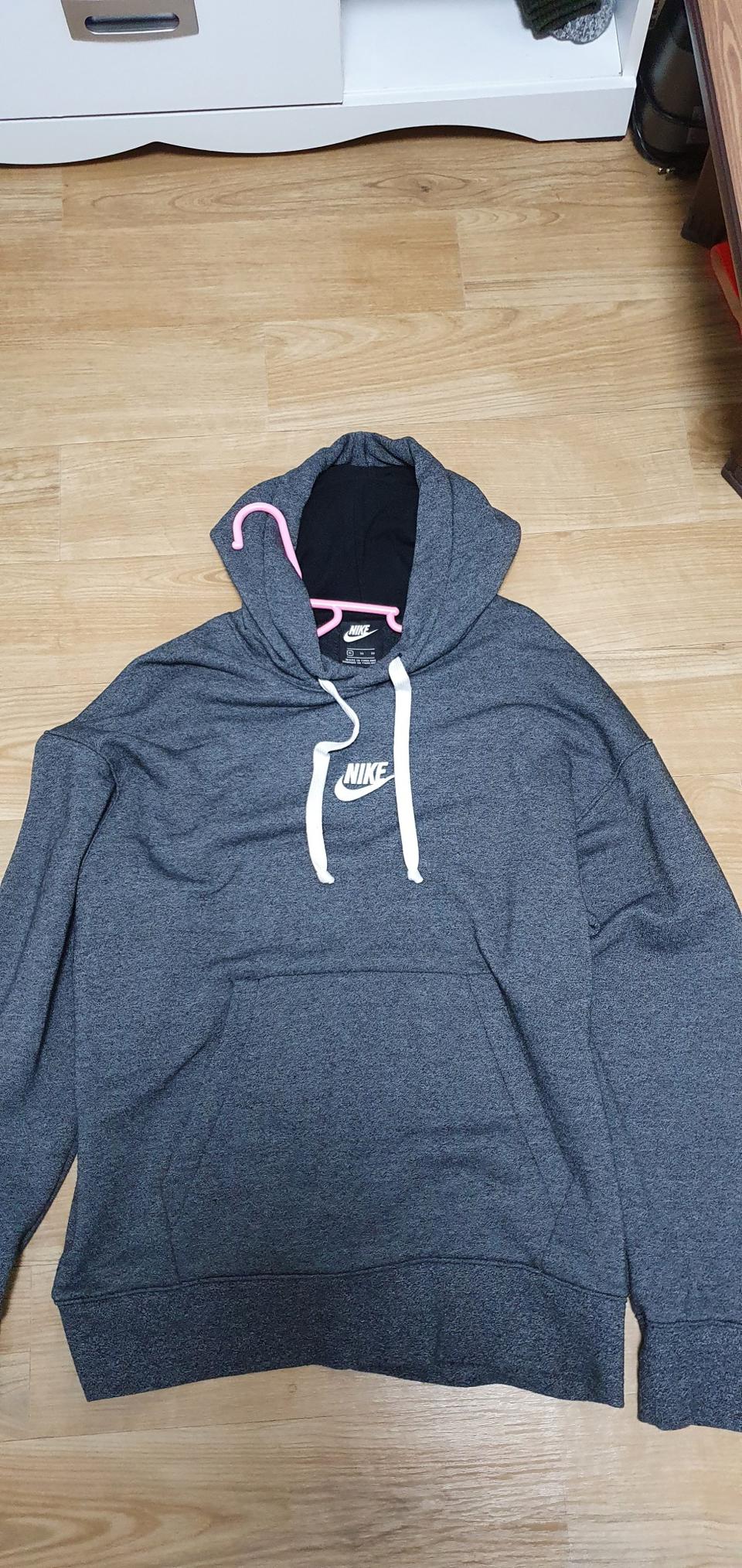 나이키 기모 후드티