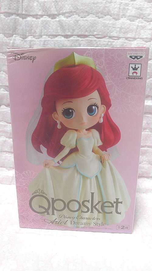 정품 디즈니 에리얼 큐포스켓 드리미 스타일 스페셜 컬렉션 반프레스토 피규어