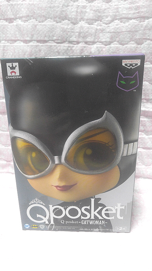 정품 배트맨 캣우먼 큐포스켓 A컬러 반프레스토 피규어