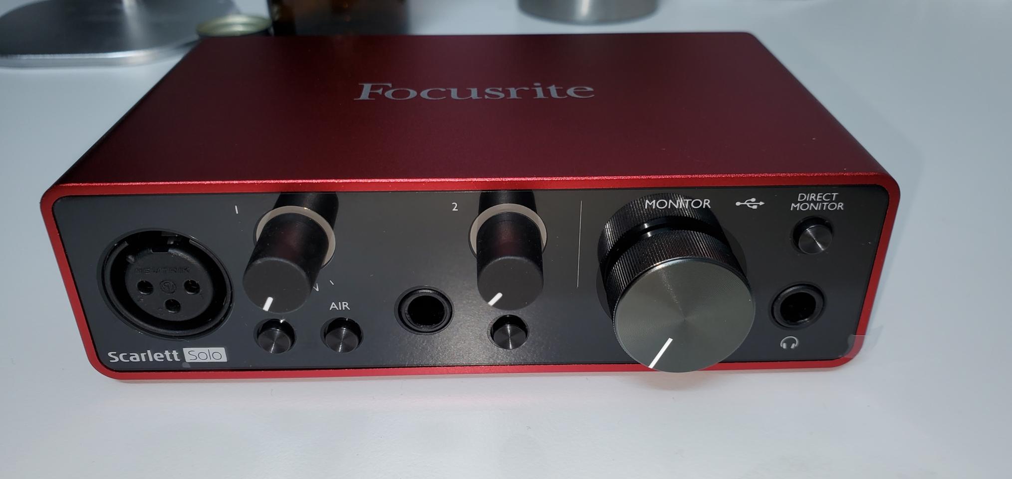 스칼렛 18i8 + 솔로 오인페 일괄 판매