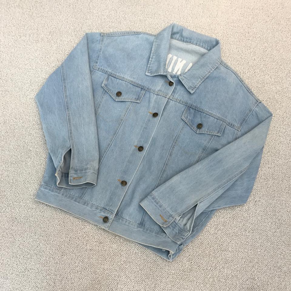 여성빈티지청자켓