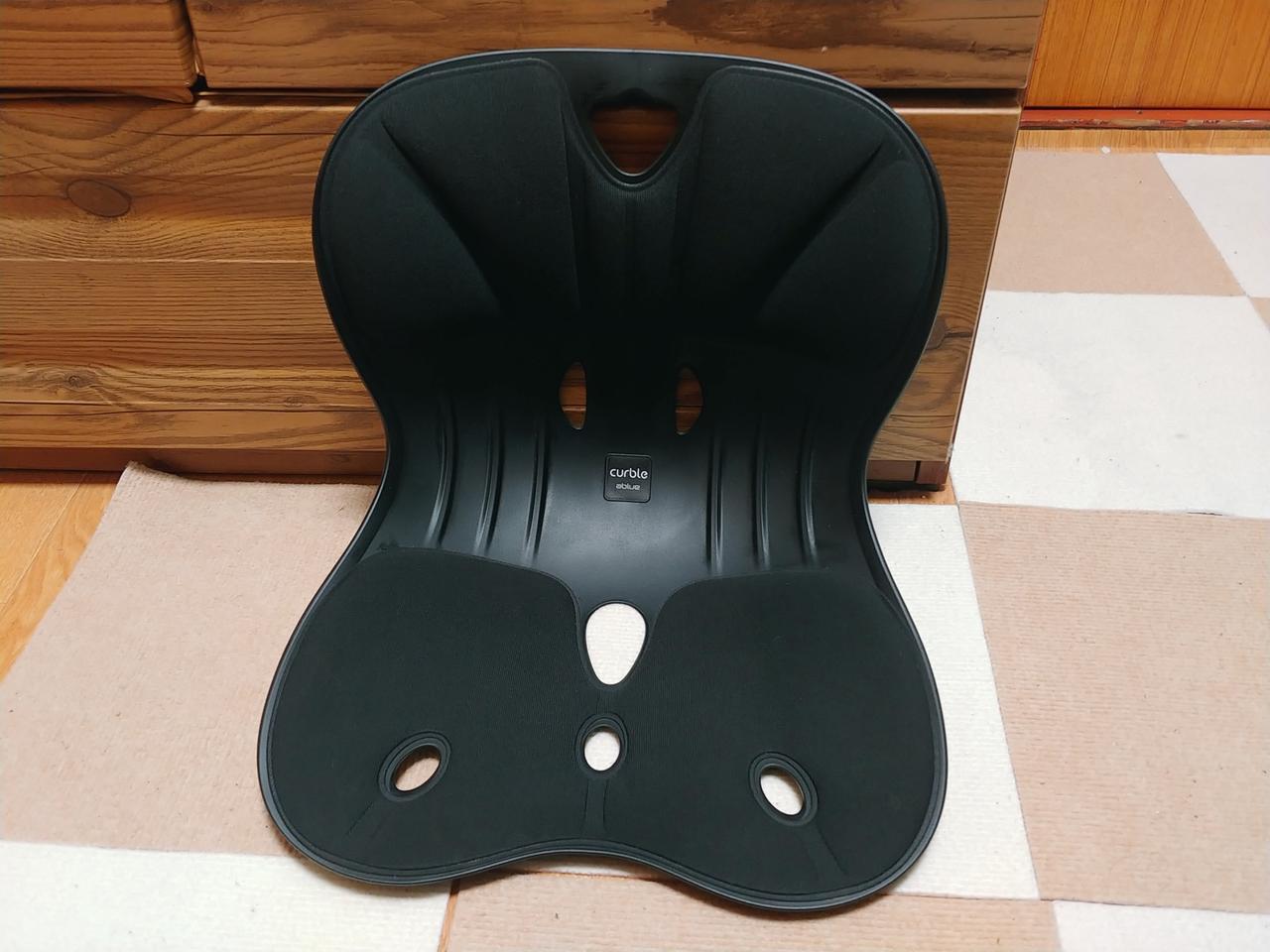 커블체어 와이더 블랙