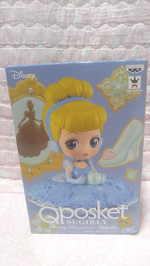 정품 미개봉 큐포스켓 신데렐라 슈걸리 피규어