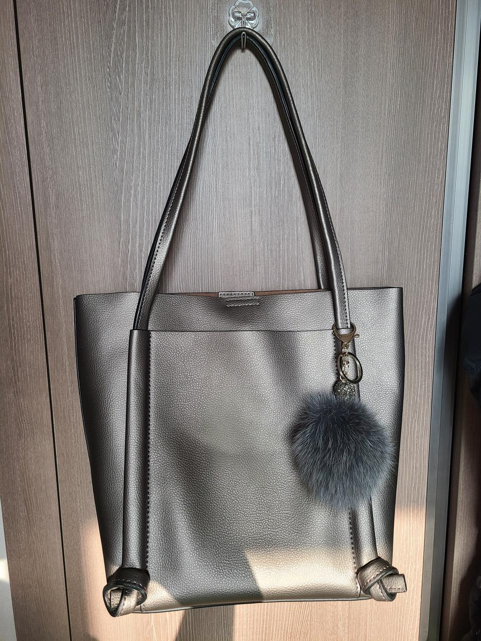 여성숄더백(가죽)