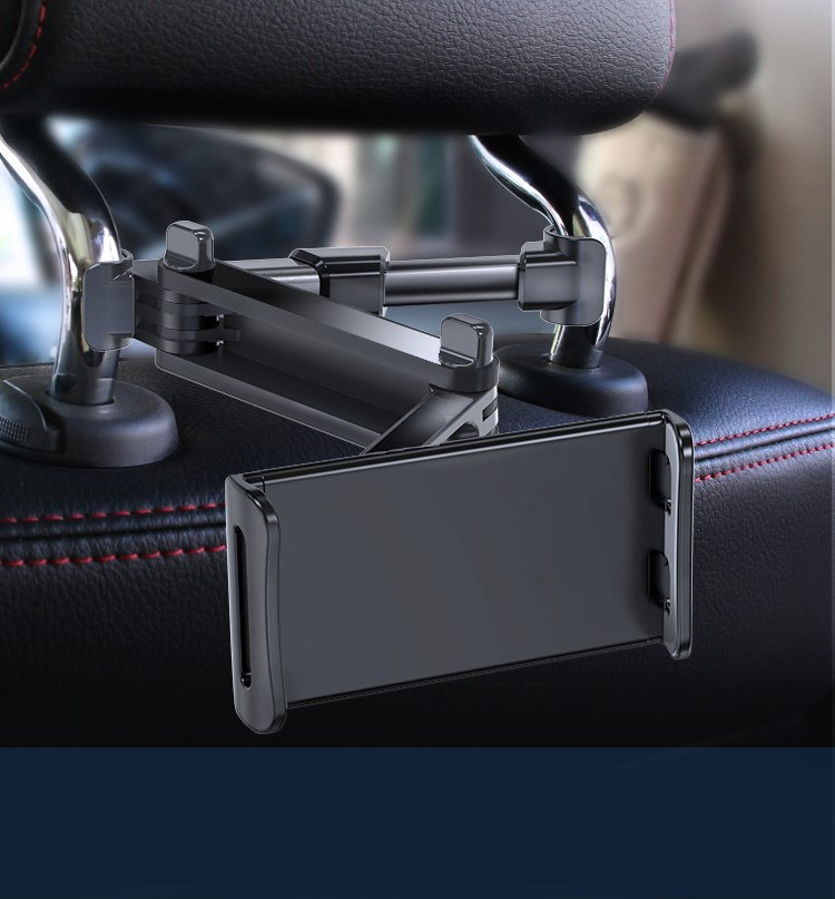 차량 헤드레스트 휴대폰/태블릿 접이식 거치대