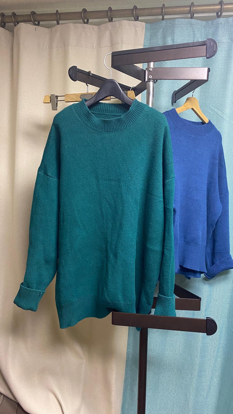 박시니트 빅사이즈 60kg~100kg까지 츠록색