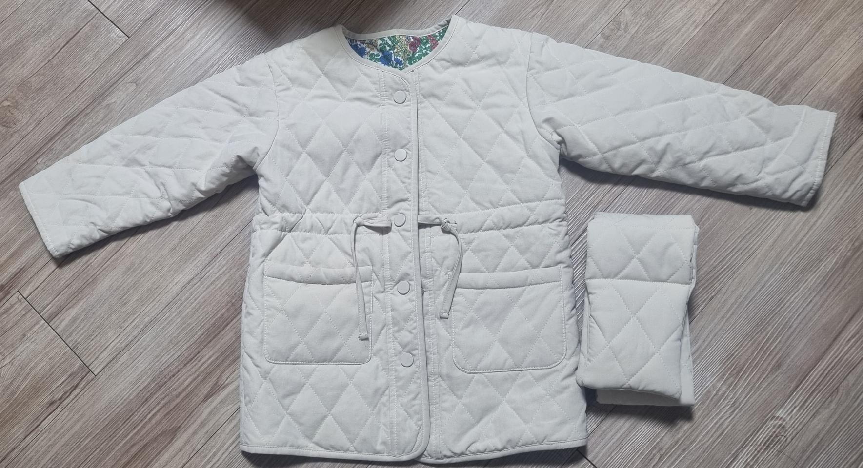 여아퀼팅양면코트