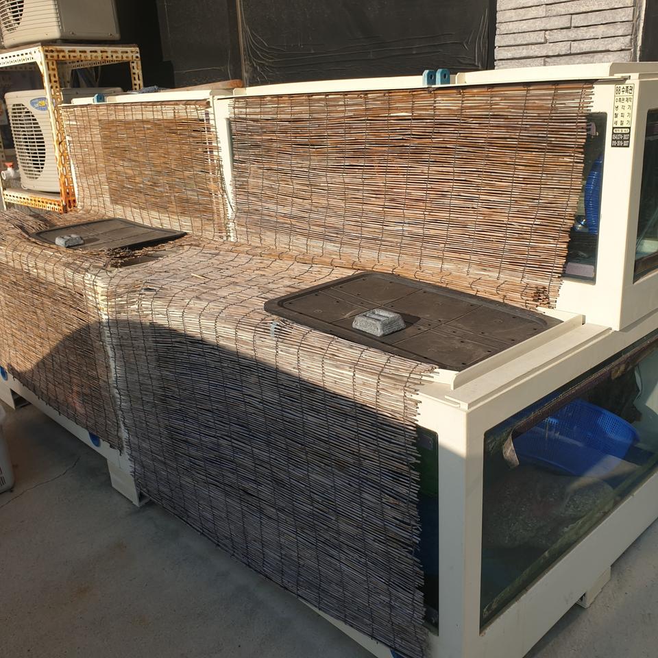 횟집 수족관 냉각기 팝니다