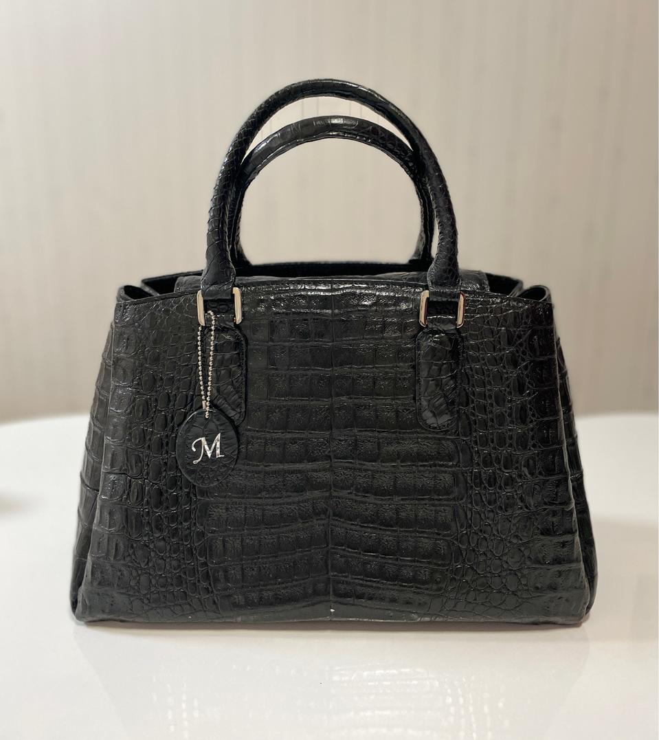 (새상품 ) Murray Allan 악어가죽 토트백
